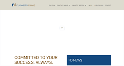 Desktop Screenshot of flowersdavis.com